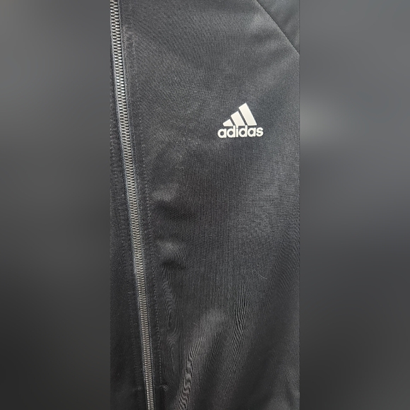 Adidas Black Track Suit with White Stripes - Picture 4 of 4